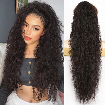 Ponytail Hair Extension Clip-On – 30" Inch