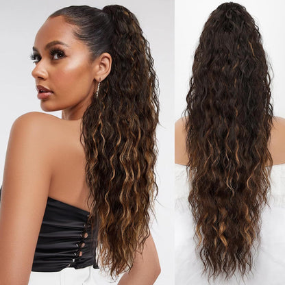 Ponytail Hair Extension Clip-On – 30" Inch