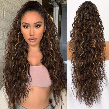Ponytail Hair Extension Clip-On – 30" Inch