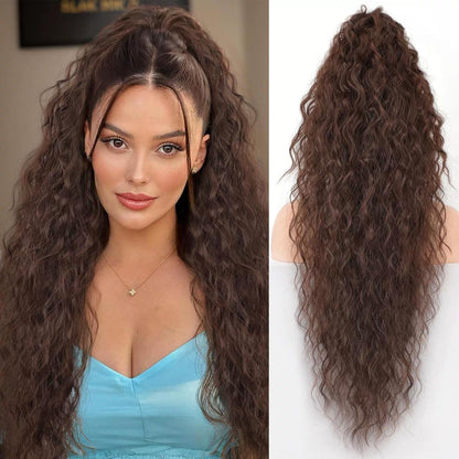 Ponytail Hair Extension Clip-On – 30" Inch