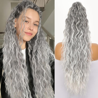 Ponytail Hair Extension Clip-On – 30" Inch