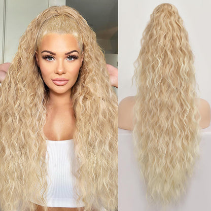 Ponytail Hair Extension Clip-On – 30" Inch